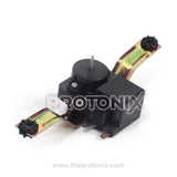 Side view of 220-240V fan motor for Whirlpool refrigerator
