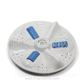 Samsung 9kg semi-automatic washing machine pulsator front view with rollers