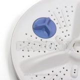 Close-up of Godrej semi-automatic washing machine pulsator 3-flower plate