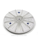 Back profile of Godrej semi-automatic washing machine 3-flower pulsator