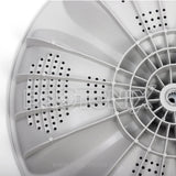 Back side Close-up of Onida washing machine big pulsator showing build