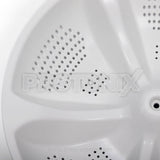 Close-up of Onida washing machine big pulsator plate