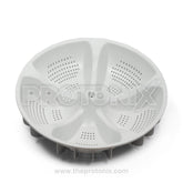 Front view of Onida washing machine big pulsator with tiny holes