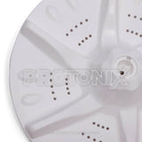 Close-up of Haier & Marq top-load washing machine pulsator plate