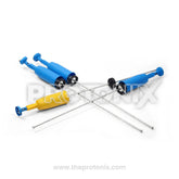 Panasonic top-load washing machine suspension rod in yellow and blue color