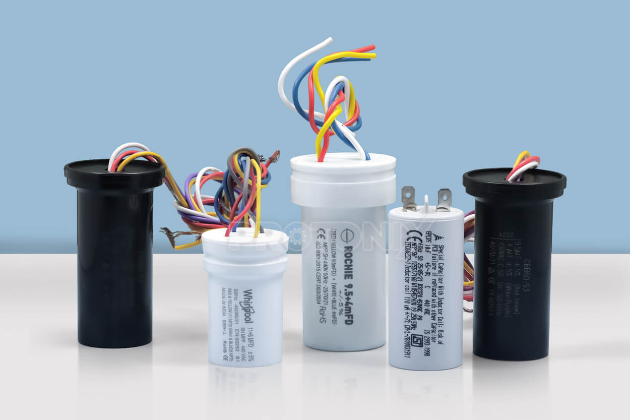 Capacitor For Semi Washing Machine