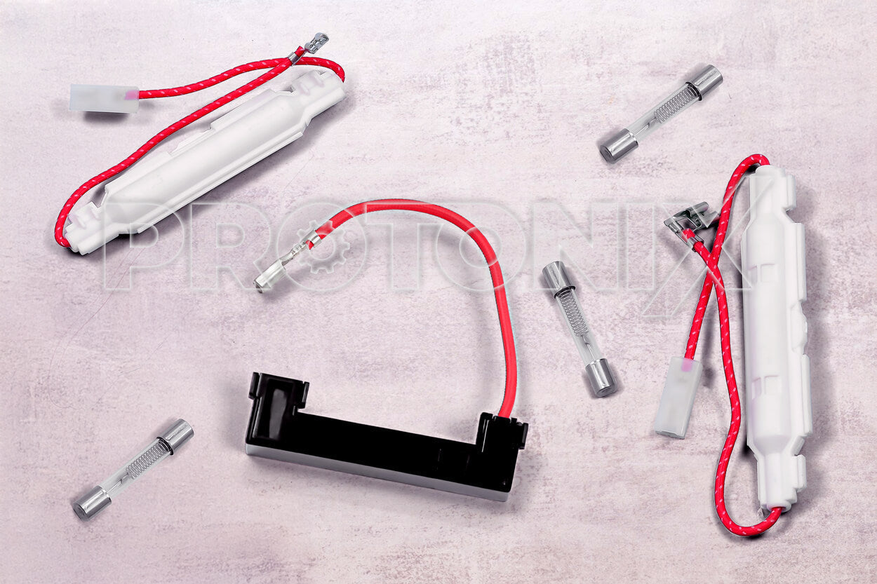 Microwave oven glass tube fuses & fuses with holders