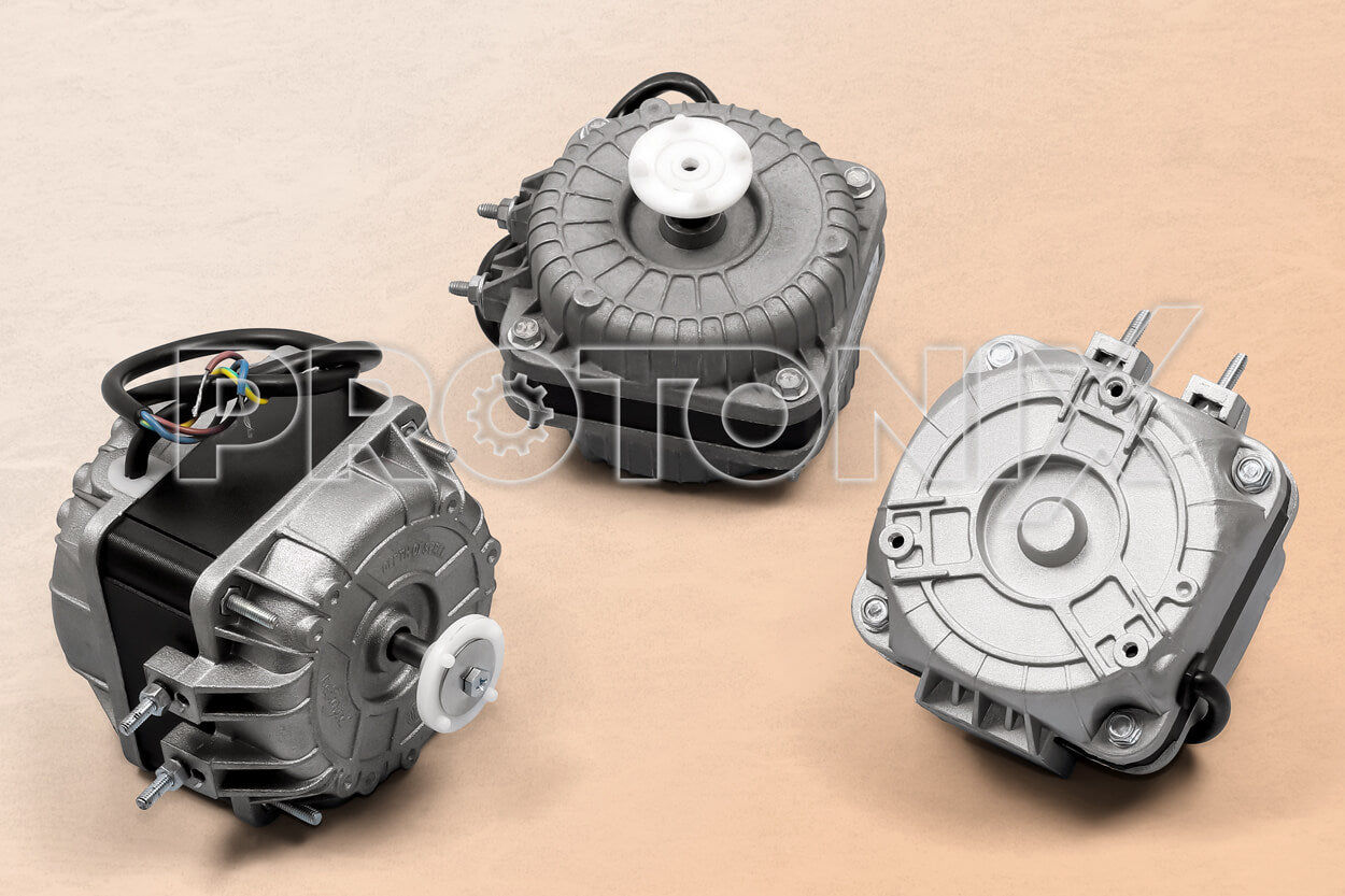 Fan motors for deep freezers