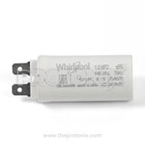 6 MFD Capacitor for Whirlpool Semi-Automatic Machine