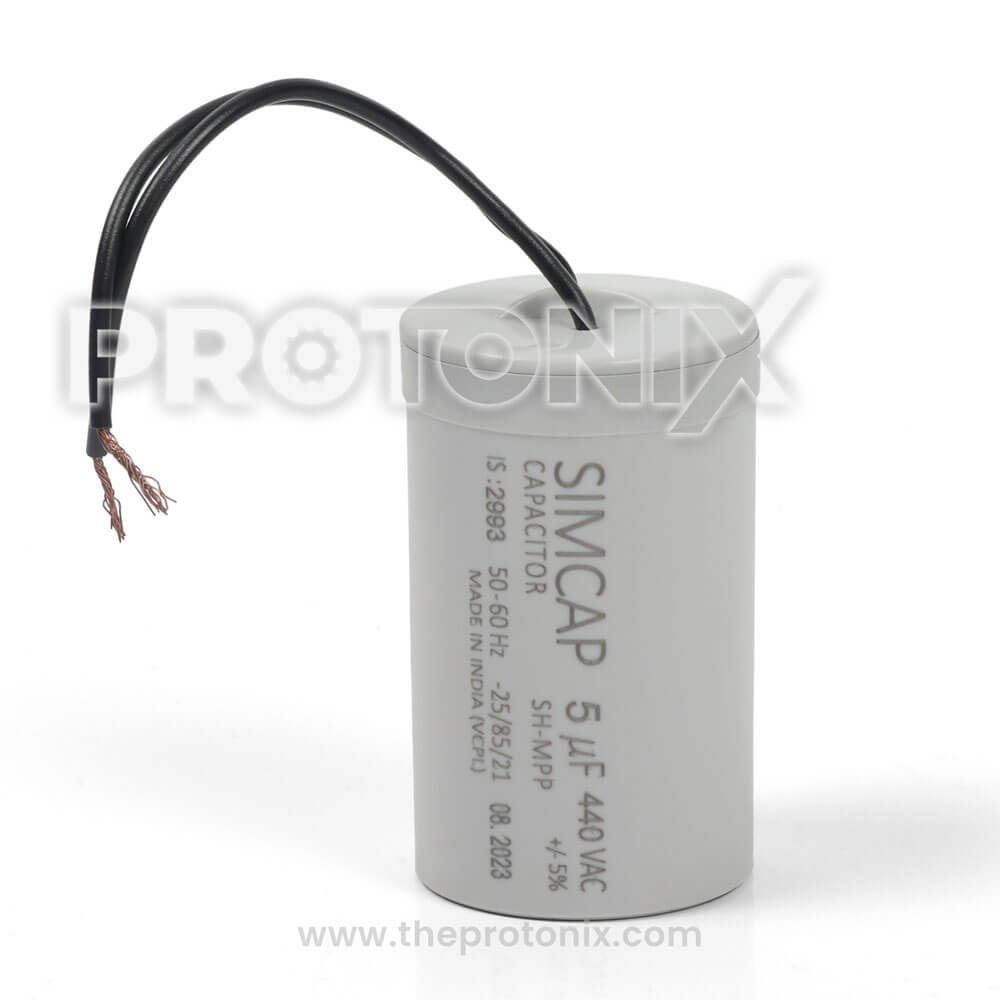 5 MFD Capacitor for Semi-Automatic Washing Machine