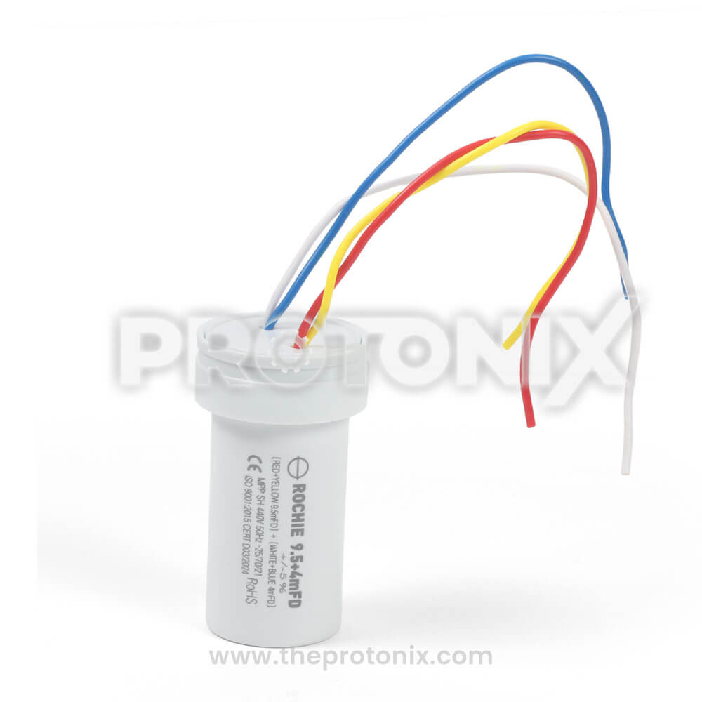 9.5+4 MFD Capacitor for Videocon Semi-Automatic Machine
