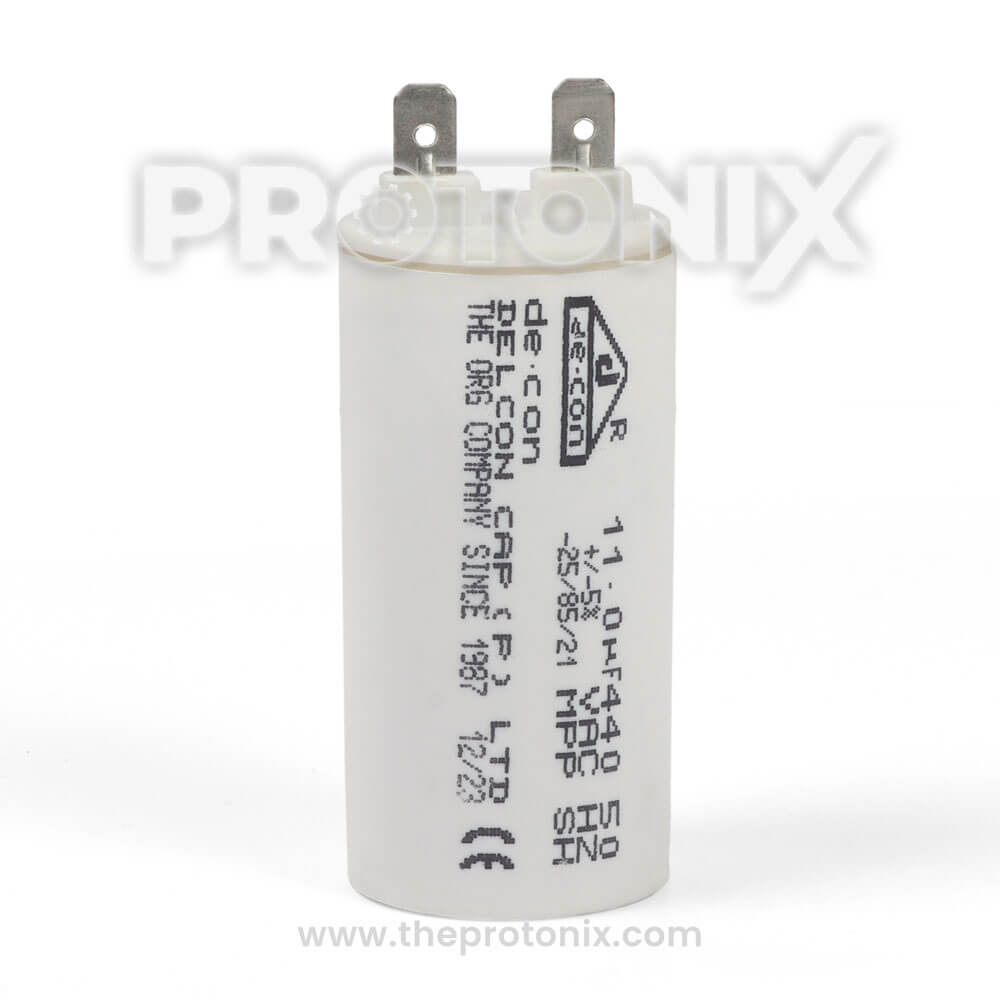 11 MFD Capacitor for Fully Automatic Washing Machine