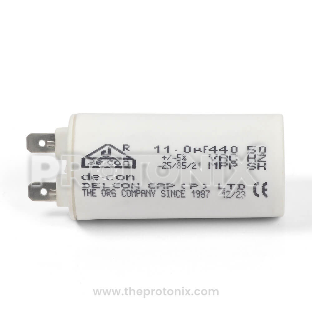 11 MFD Capacitor for Fully Automatic Washing Machine