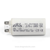 11 MFD Capacitor for Fully Automatic Washing Machine