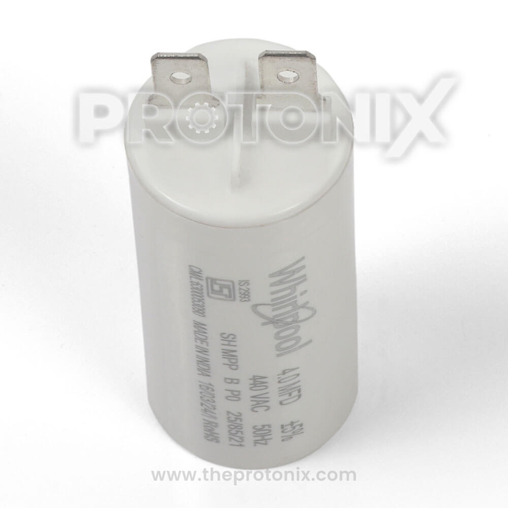 4 MFD Capacitor for Whirlpool Semi-Automatic Machine