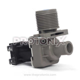 A gray water inlet valve for a top-load washing machine.