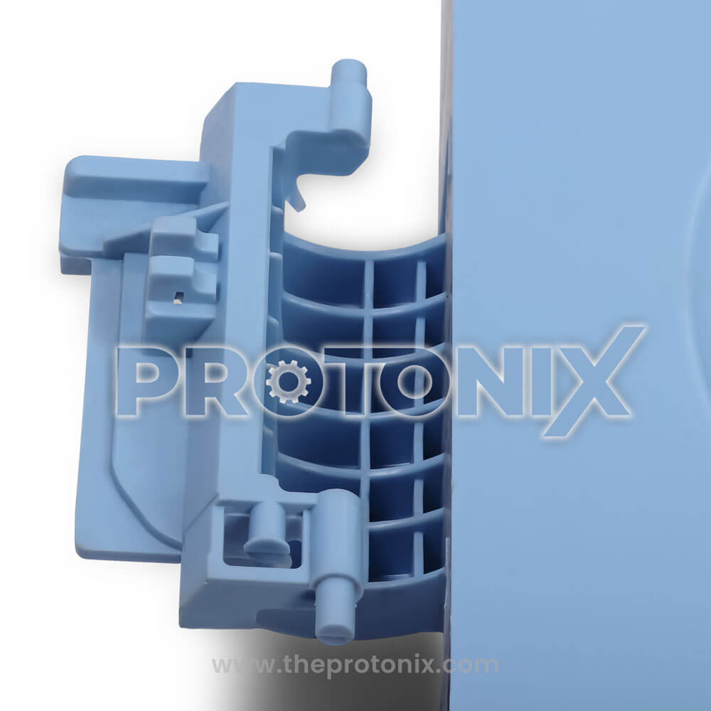 Spin door for LG semi-automatic washing machine azure color with handle and secure fitting