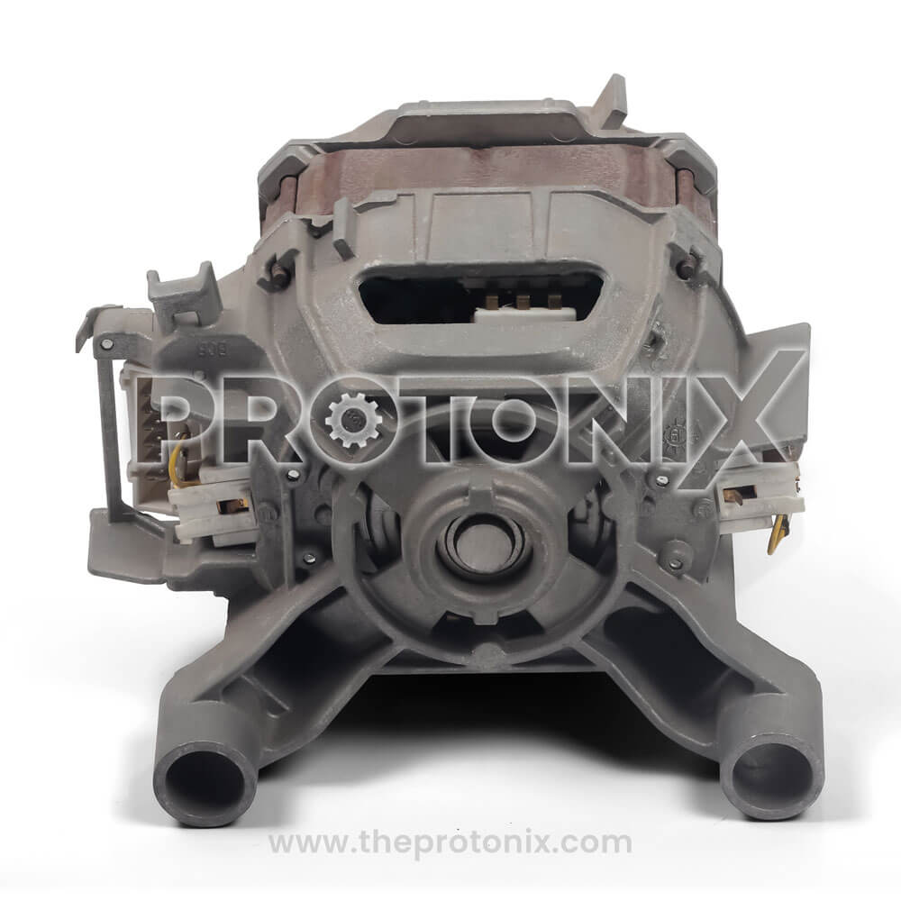 Siemens front-load washing machine motor with connector