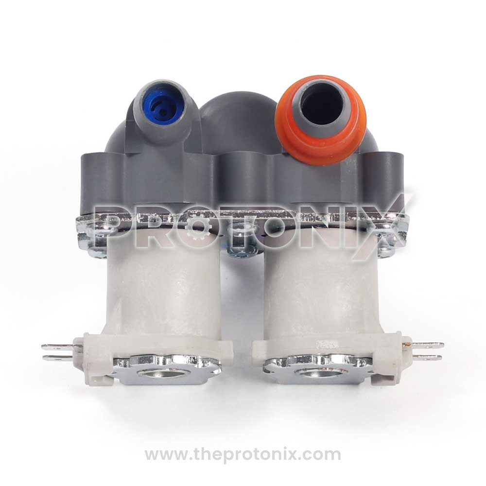 2-way water inlet valve with one side hot and cold water connection for Samsung top-load washing machine