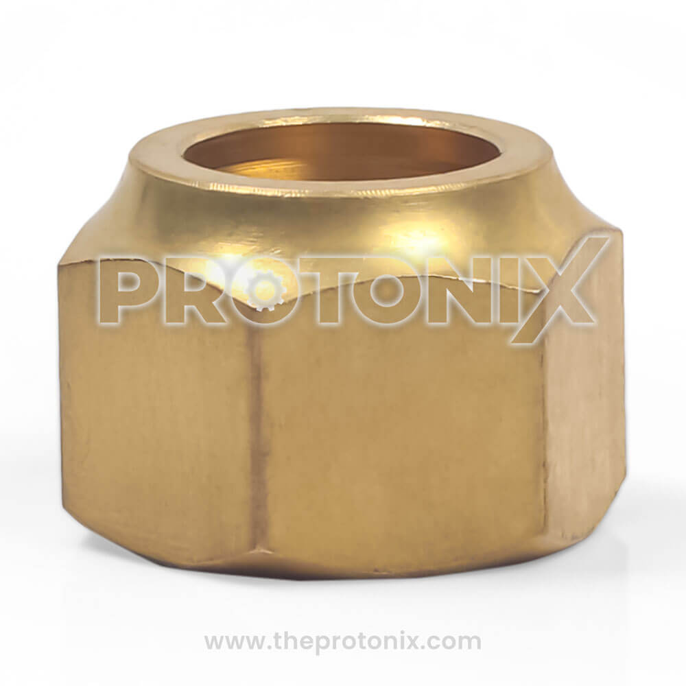 5/8-Inch Flare Brass Nut for AC Outdoor Service Valve