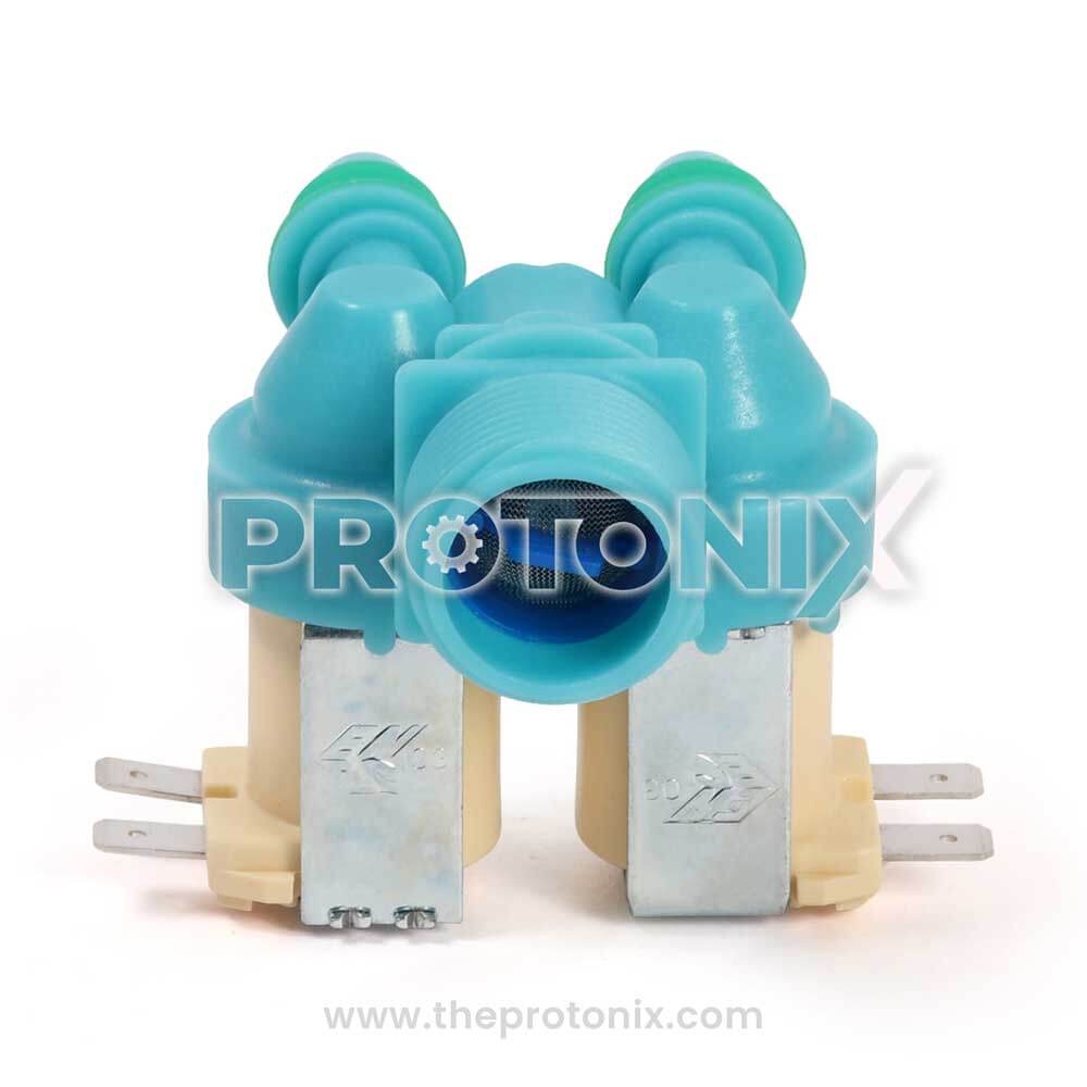 2-way water inlet valve with dual water connection for Samsung top-load washing machine