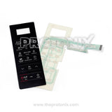 CE1041DFB/1 Touchpad Membrane for Samsung Microwave