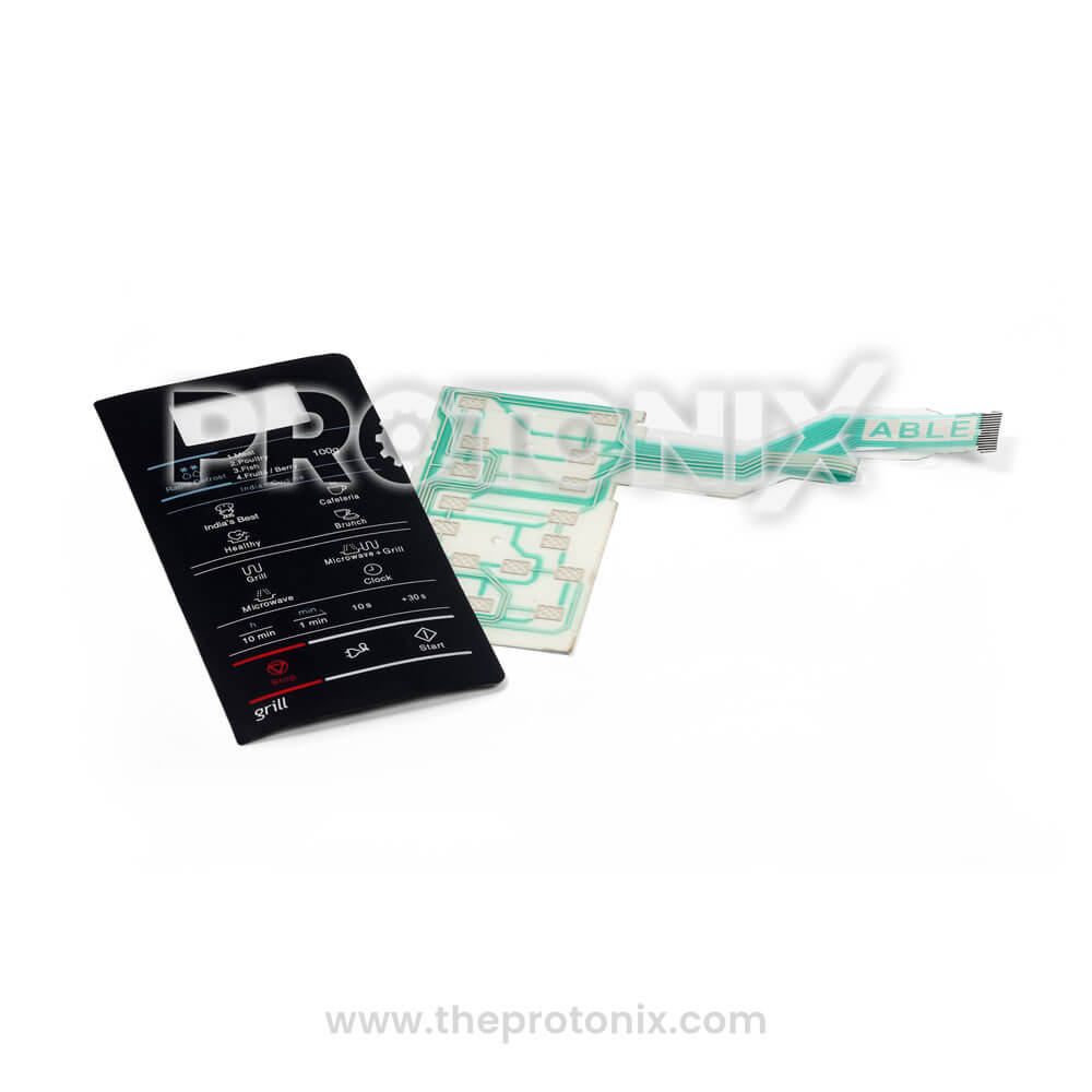 GW732KD Touchpad Membrane for Samsung Microwave