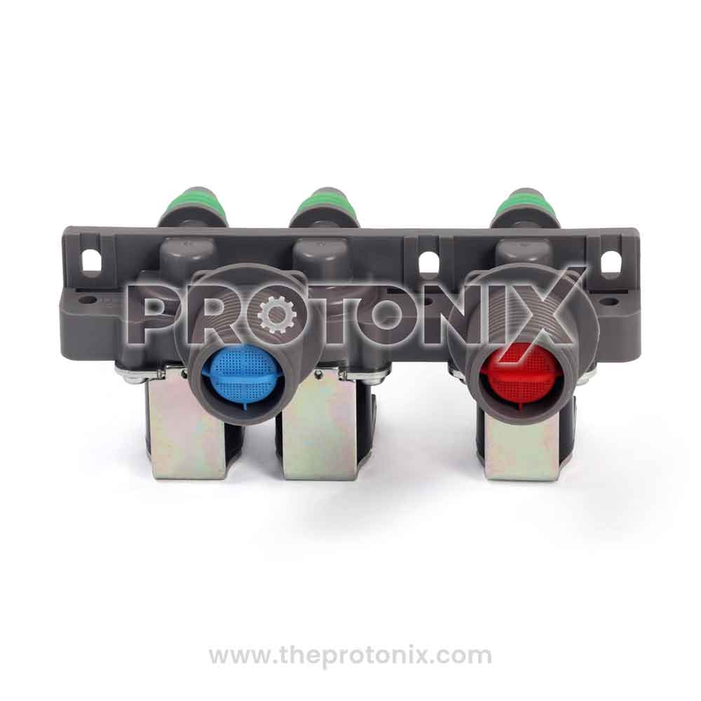 Water inlet valve for Samsung top-load washing machine with 3 water channels