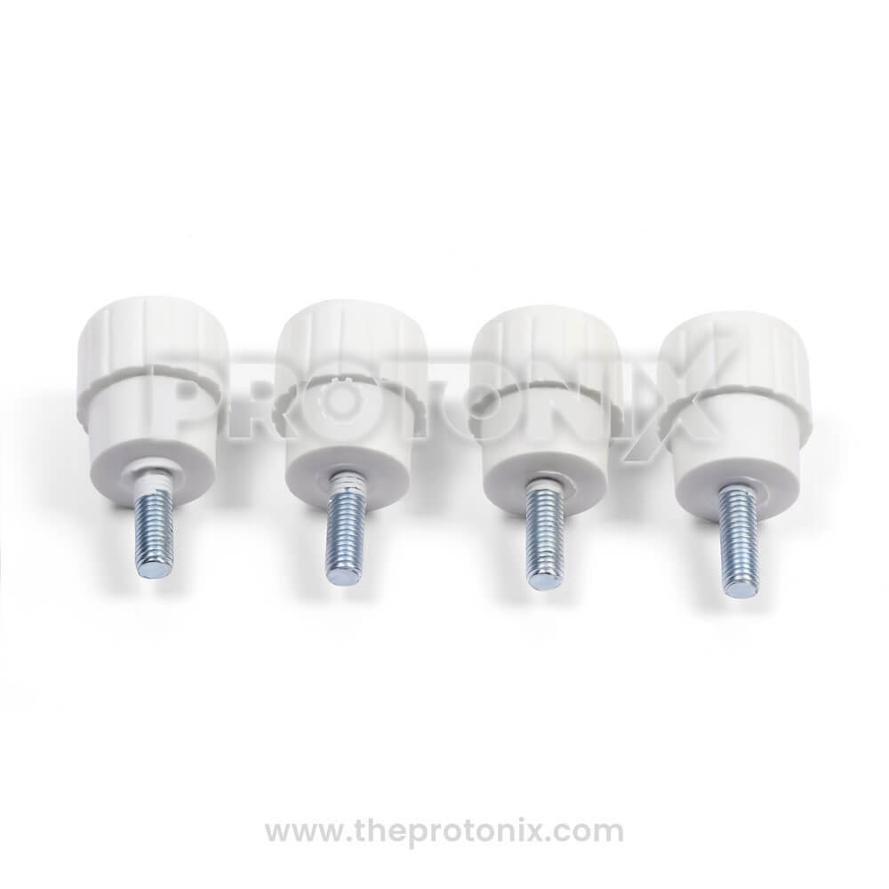 Adjustable Legs for Refrigerator - White