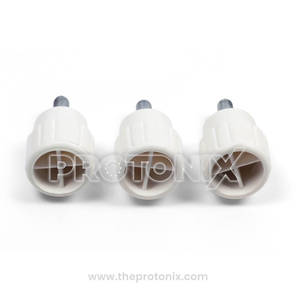 Adjustable Legs for Refrigerator - White