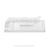 Front view of freezer door for LG single-door refrigerator with pin-type lock (MCV63333510)