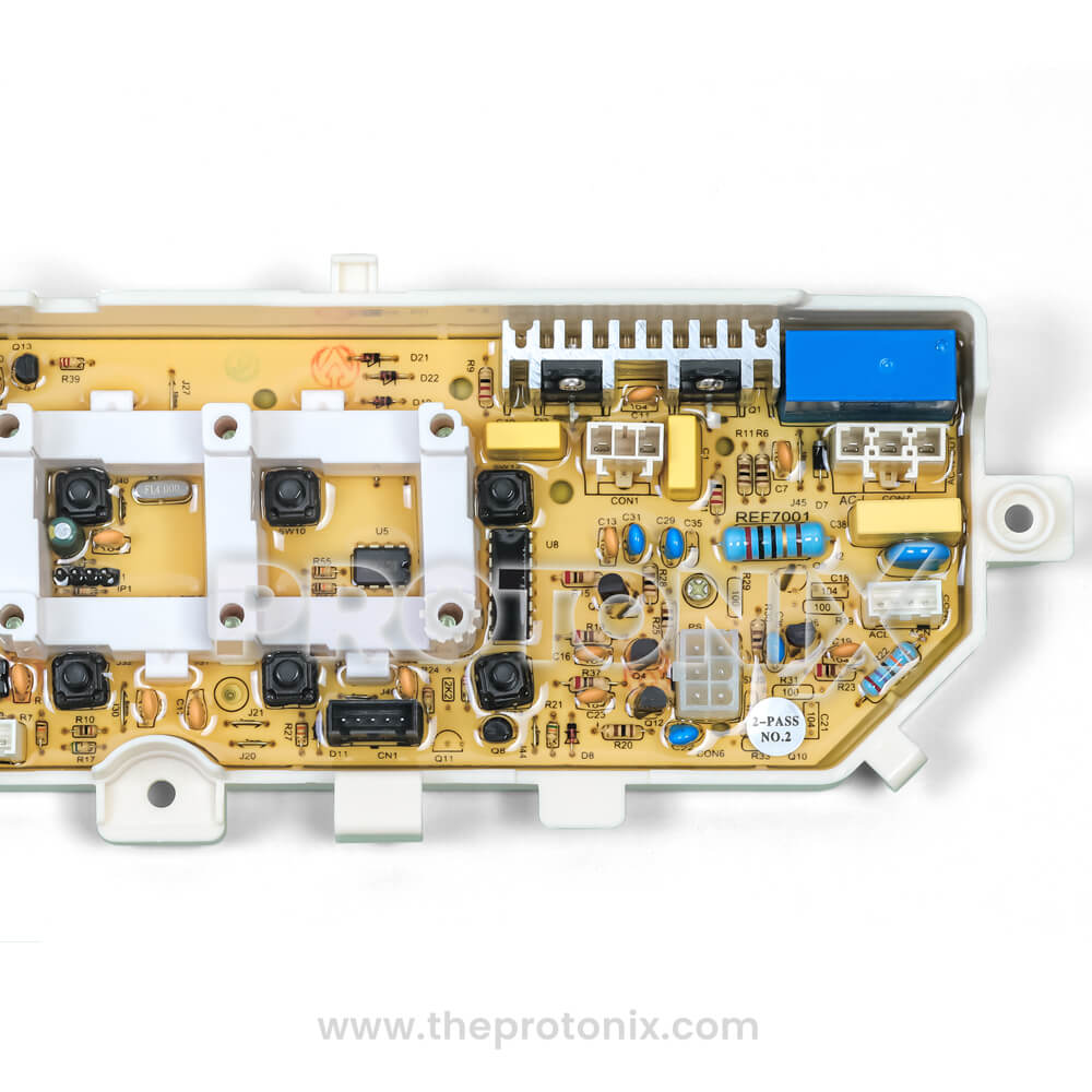 Samsung top-load 13-button PCB imported designed for washing machine control panel