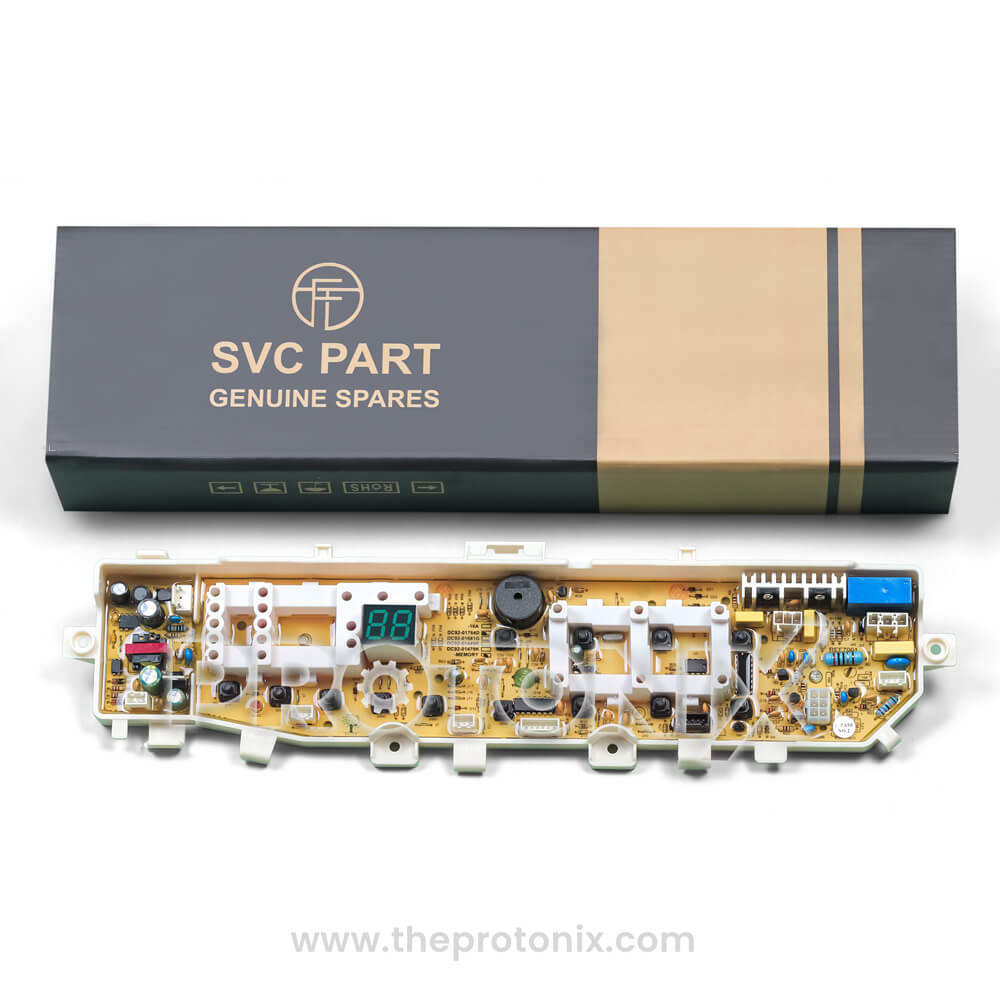 Samsung top-load 13-button PCB imported with strong protective box for safe transport and shipping