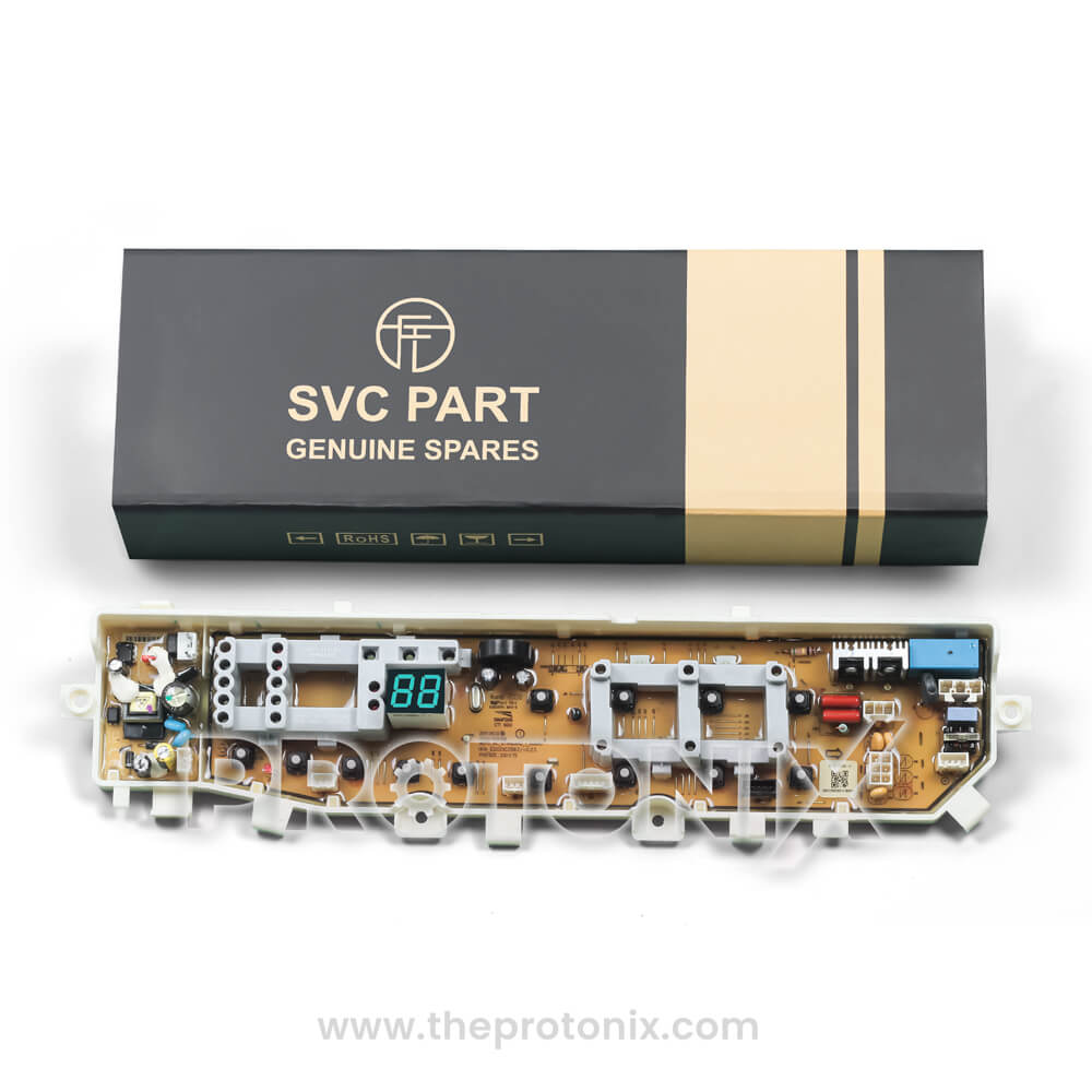 Samsung top-load 13-button PCB original with strong protective box for safe transport