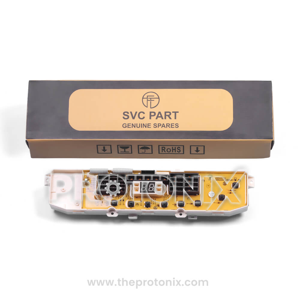 LG top-load 8-button PCB EBR62229510 original box with label
