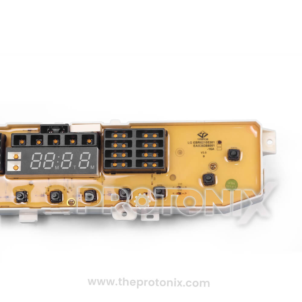 LG Top-Load 10-Button PCB (EBR62105301, 9kg)