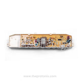 Back profile of LG top-load 11-button PCB EBR80600403 highlighting slim build