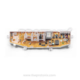 Front view of Samsung top-load 4-button PCB (SS389A-MEMORY) with circuit layout