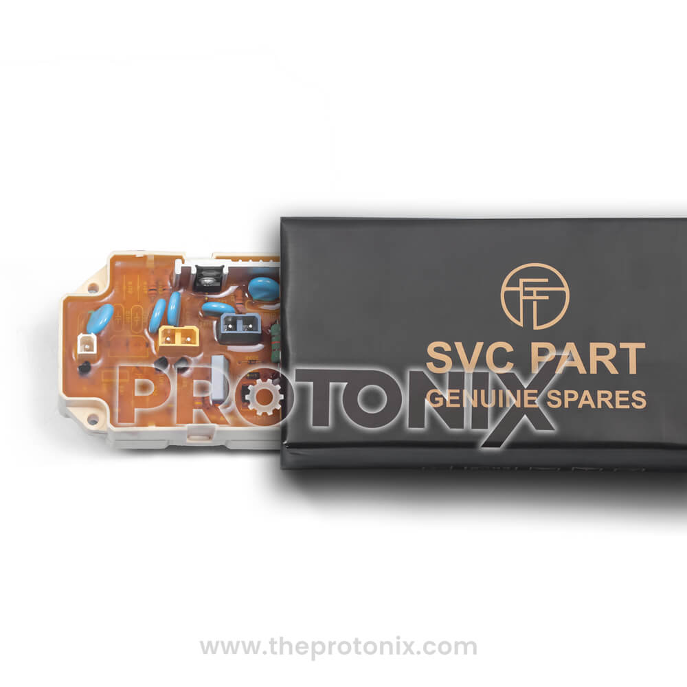 LG top-load 4-button PCB (EBR30138003) inside box for safe storage