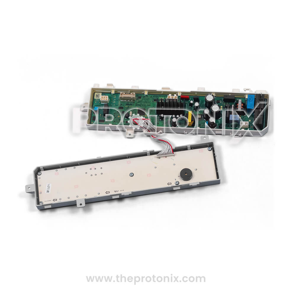 Samsung inverter top-load 12-button PCB 2-relay type-1 with separated front and back panels