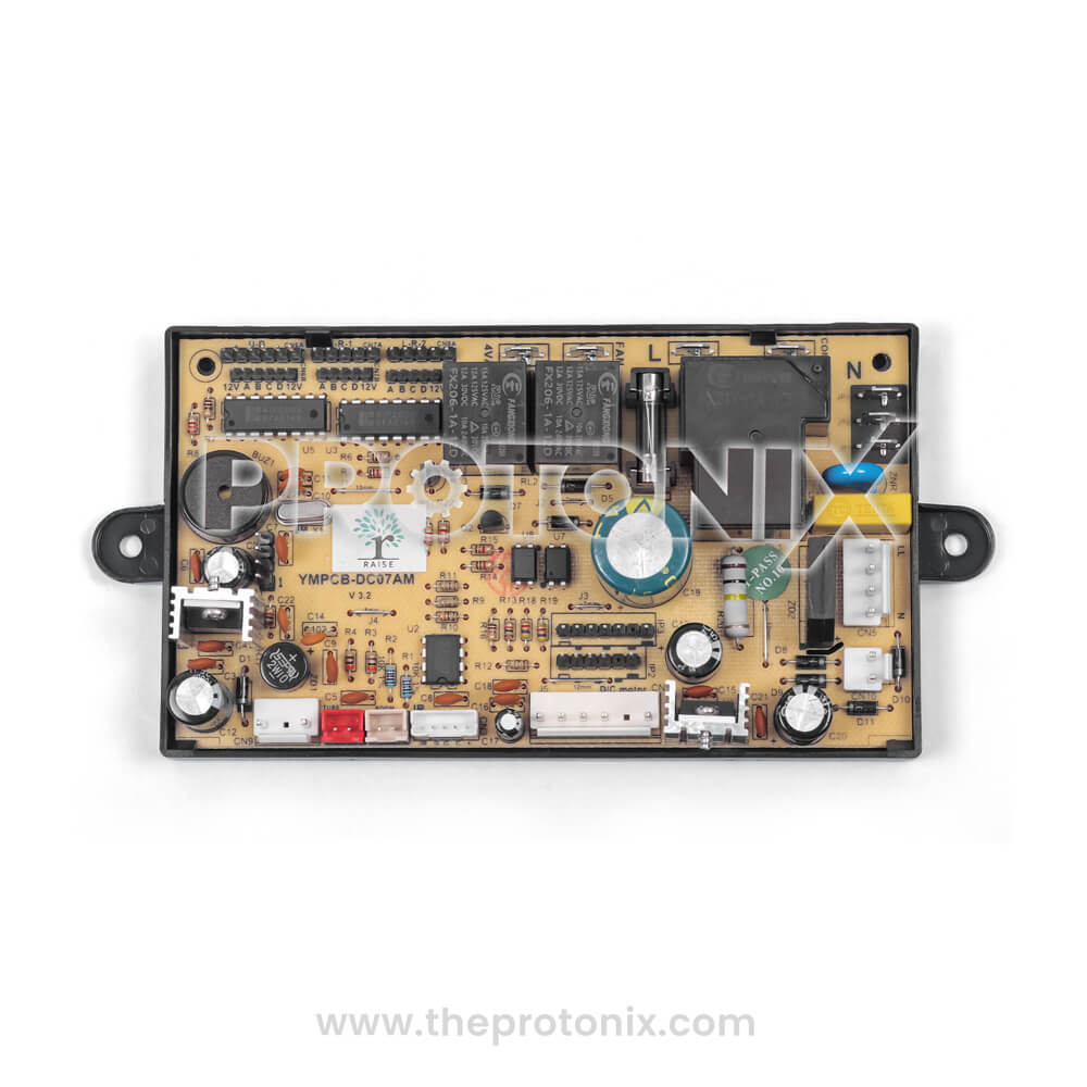 Universal PCB for air conditioner with DC motor highlighting material quality and build finish