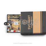 Universal PCB for air conditioner with DC motor inside box for safe storage and handling