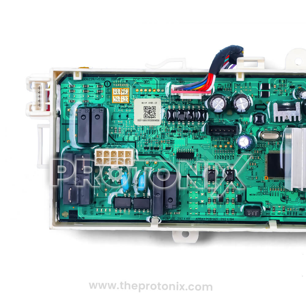 Samsung Inverter Front-Load PCB (4-Digit Display)