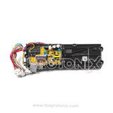 Back profile of IFB front-load washing machine PCB (half-curve type) with circuit tracks and black casing