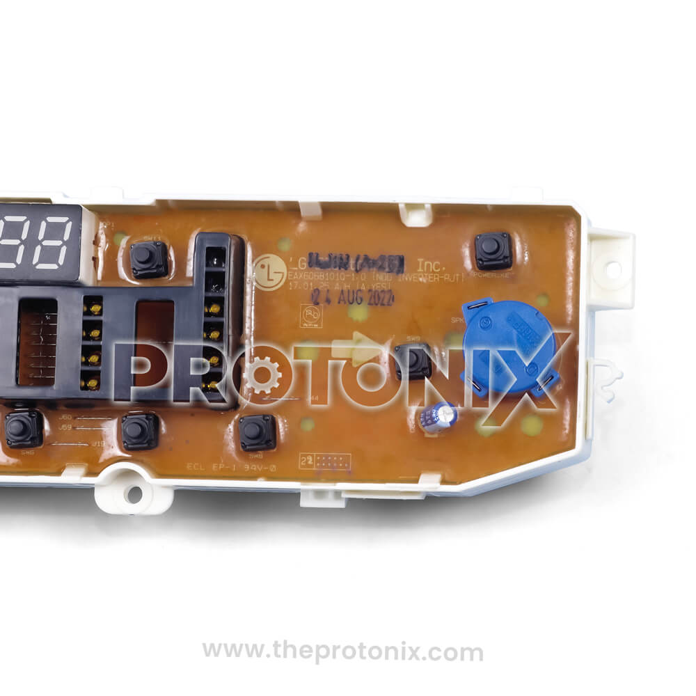 LG Inverter Top-Load 11-Button PCB