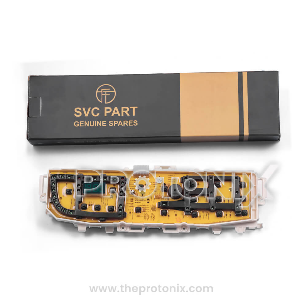 Samsung top-load 18 buttons (DC92-01470B) with protective box for safe transport and handling