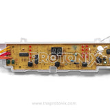 Haier top-load 5-button PCB (Z918-5) with solder joints and wires