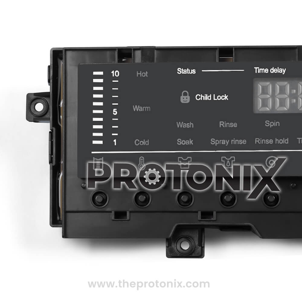 IFB top-load 7-button PCB (6500S) with highlighting digital display and button section
