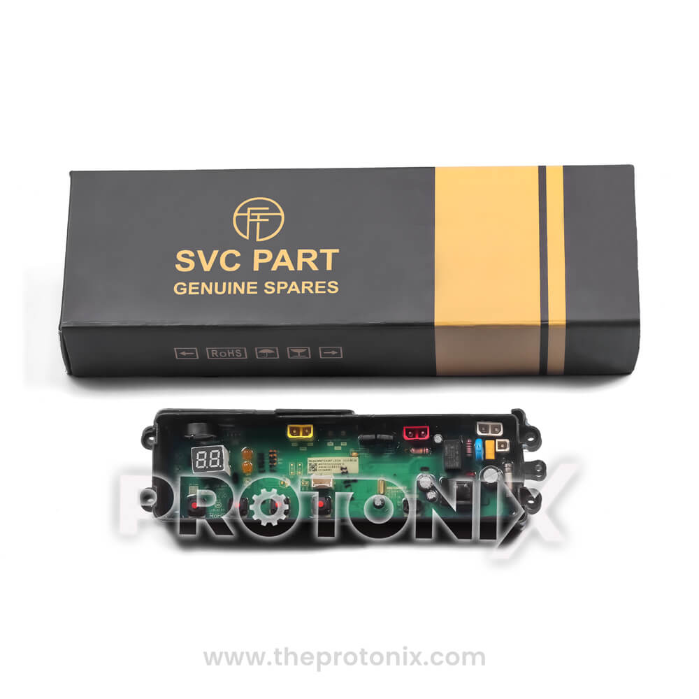 Panasonic top-load 4-button PCB with protective box for safe handling and delivery