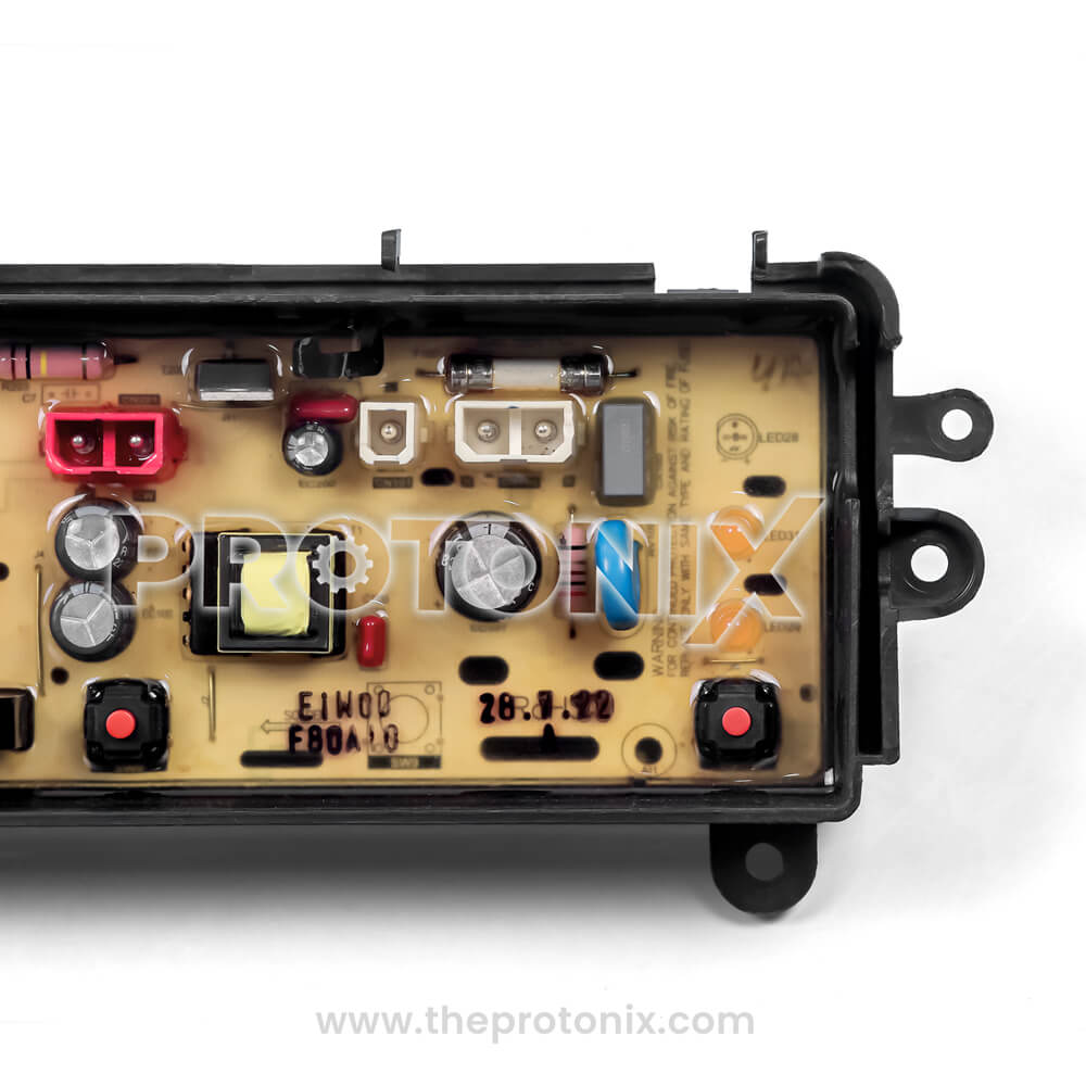 High quality of Panasonic top-load 7-button PCB made with strong PCB board and quality components